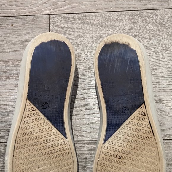 Rothy's Original Slip On Sneaker Sand (5) - Picture 7 of 9